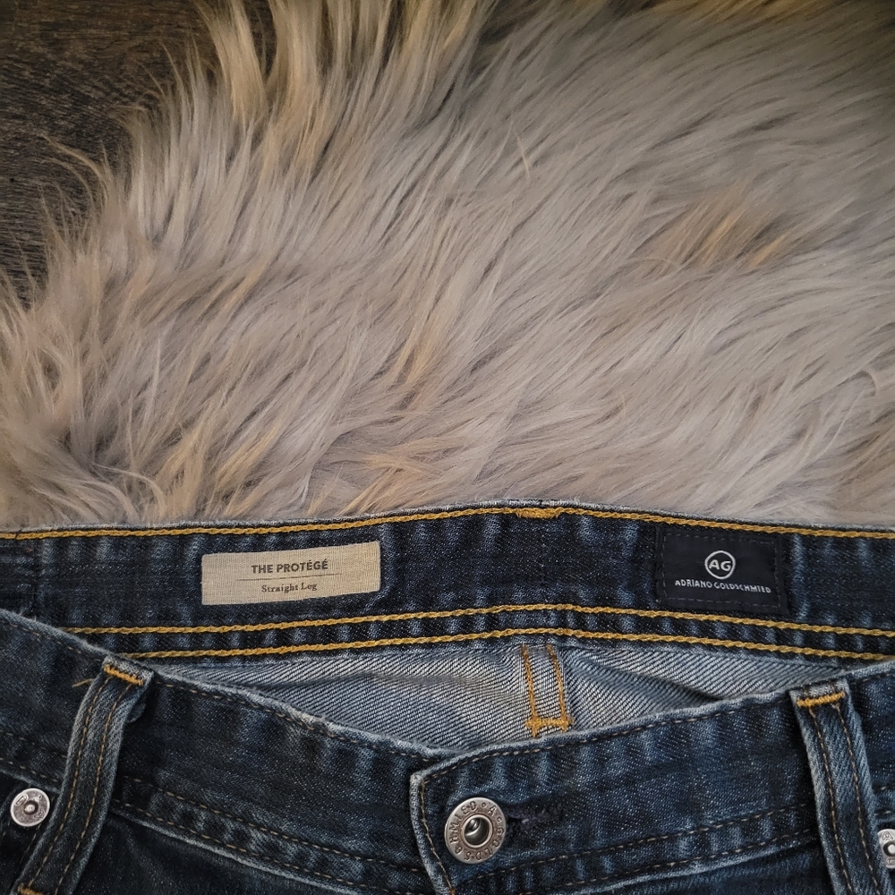 AG Adriano Goldschmied The Protégé Straight Leg Jeans Size 38X34 - Picture 4 of 11